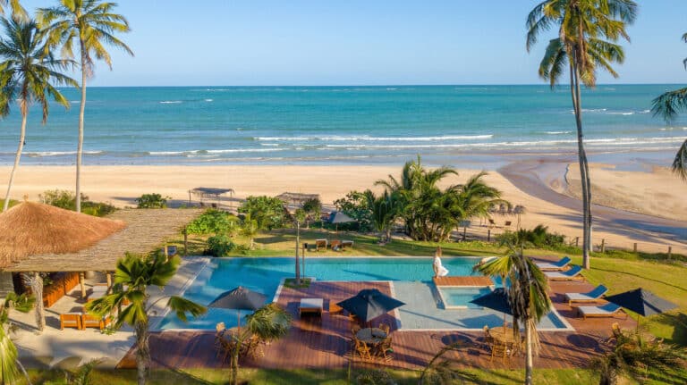 Bangalô da Pousada Haya em São Miguel dos Milagres, Alagoas