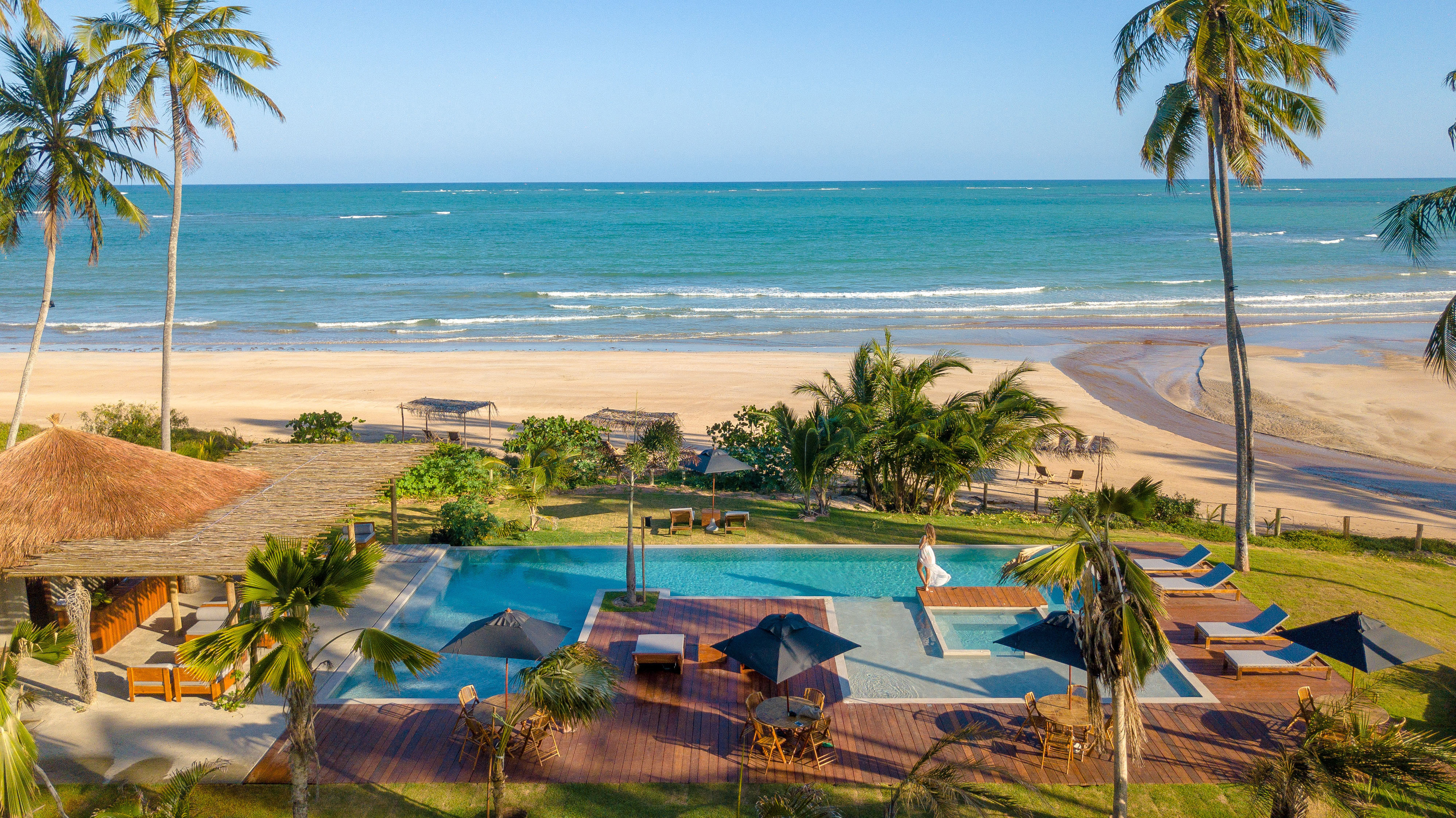Bangalô da Pousada Haya em São Miguel dos Milagres, Alagoas